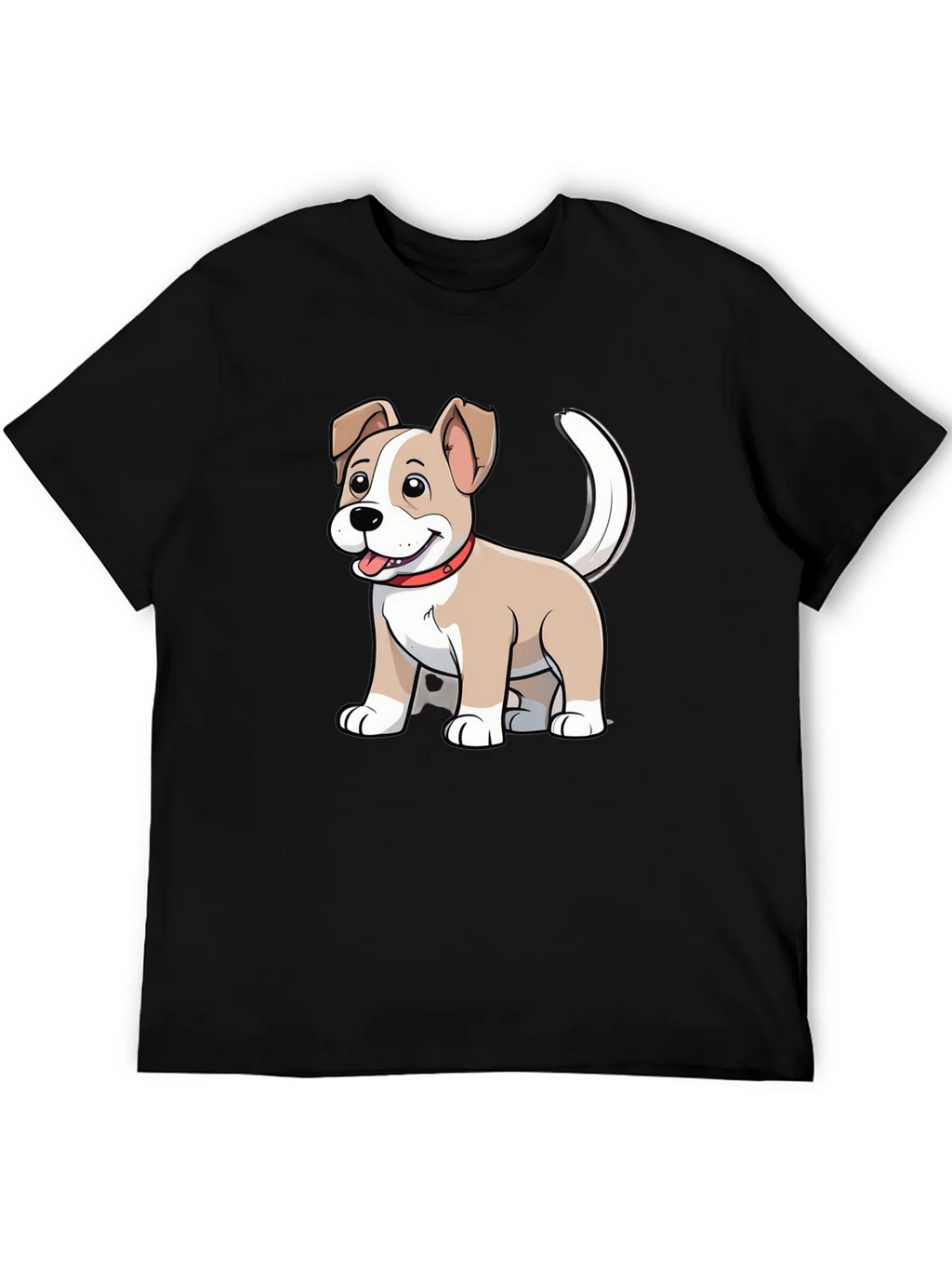 Cute Cartoon Puppy Dog Graphic T-Shirt product image 8