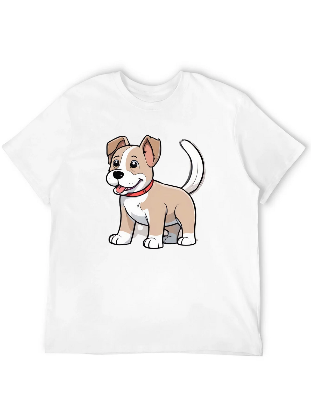 Cute Cartoon Puppy Dog Graphic T-Shirt product image 3