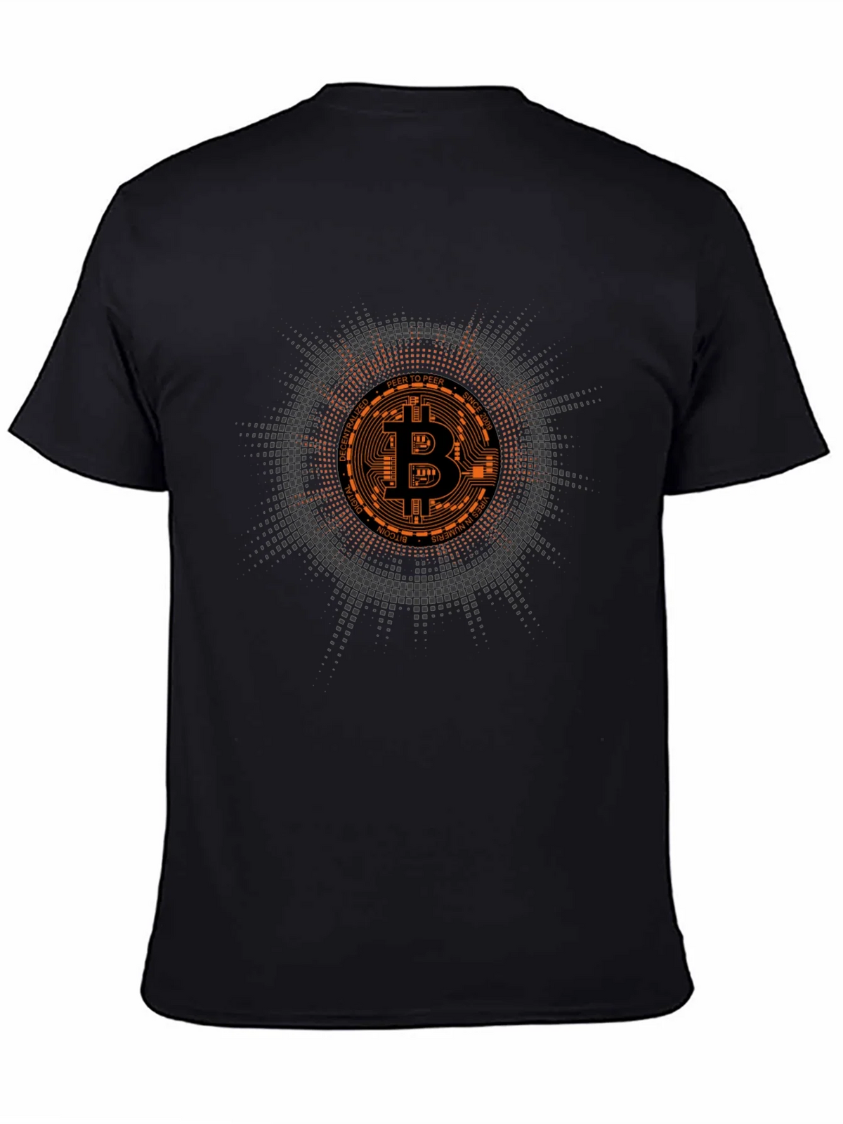 Bitcoin Crypto Currency Graphic Tee product image 7