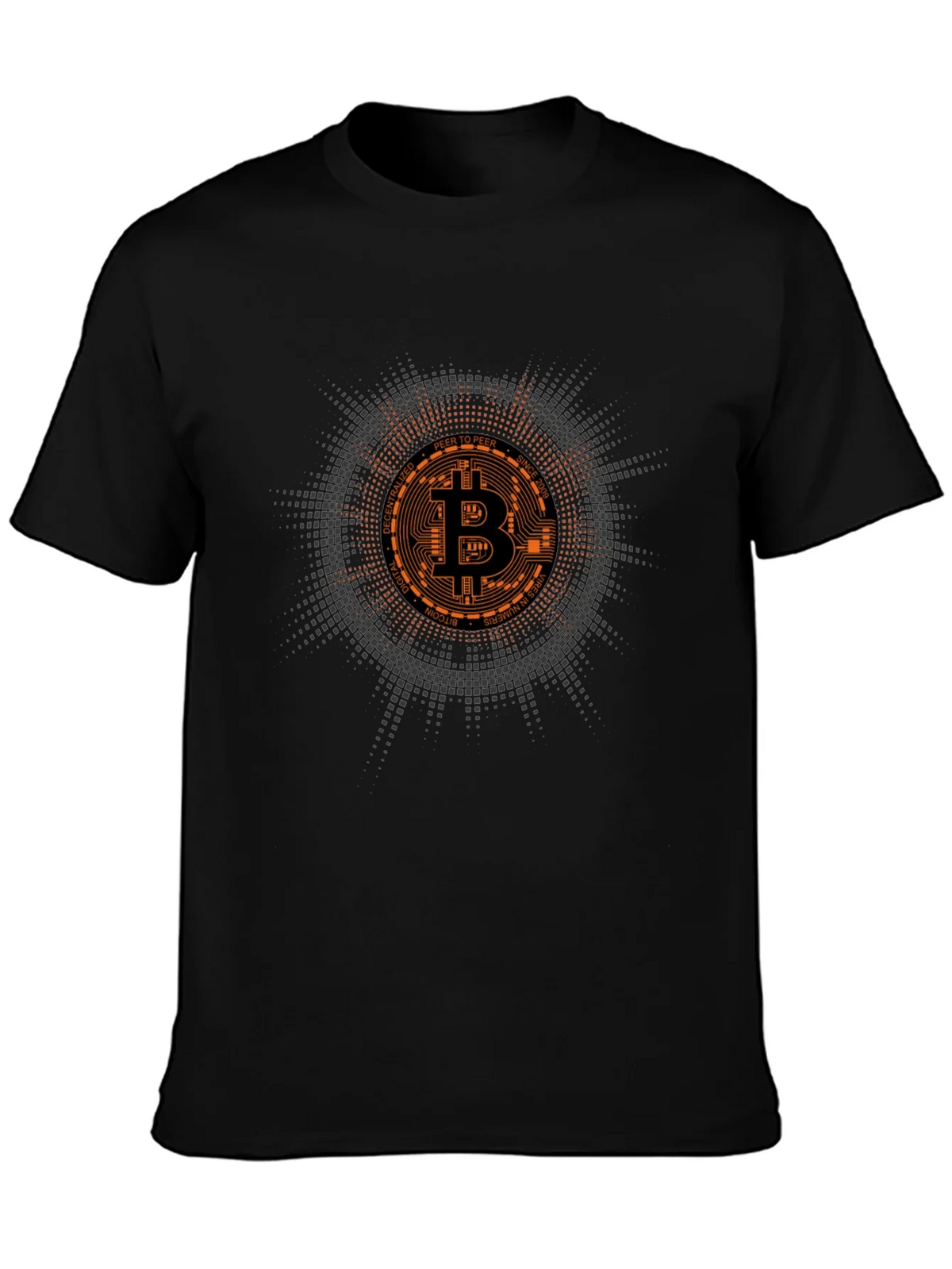 Bitcoin Crypto Currency Graphic Tee product image 6