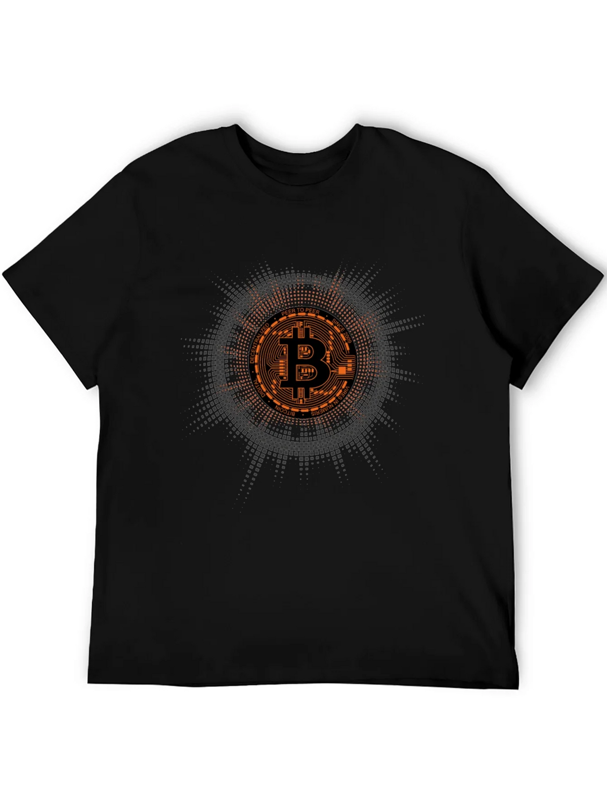 Bitcoin Crypto Currency Graphic Tee product image 8