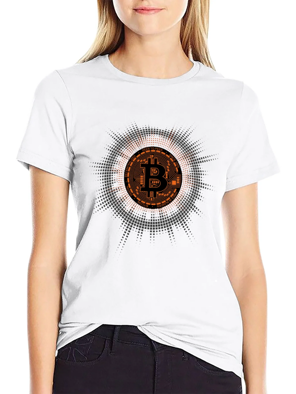 Bitcoin Crypto Currency Graphic Tee product image 11