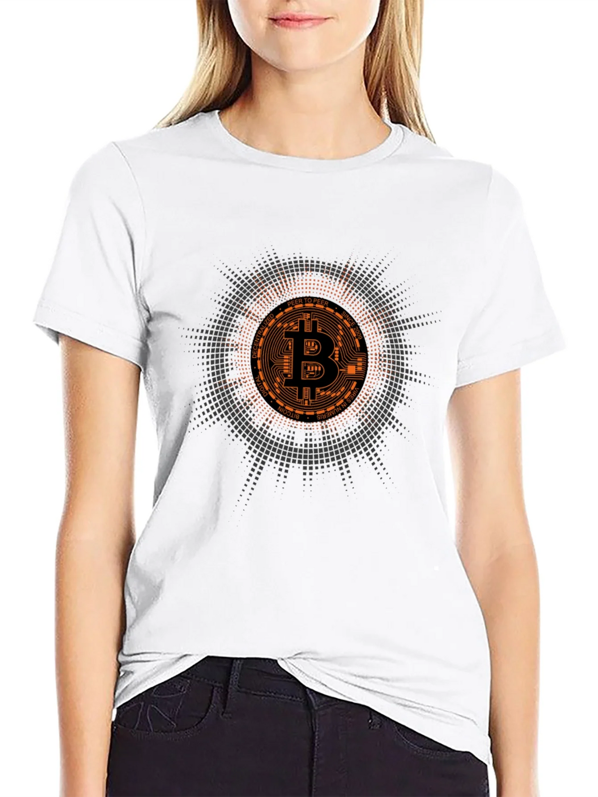Bitcoin Crypto Currency Graphic Tee product image 11