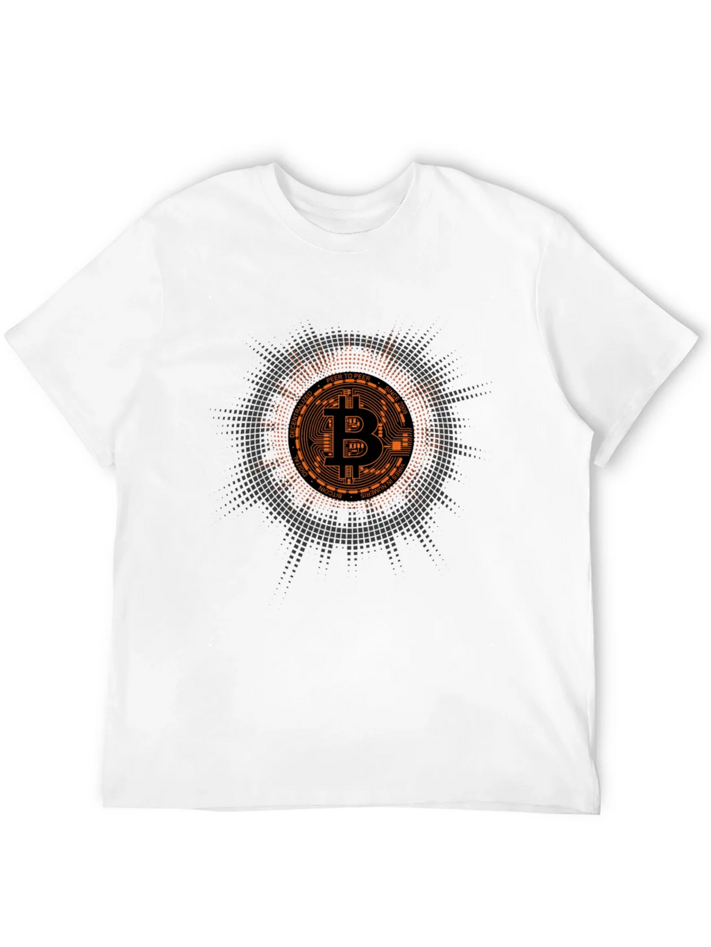 Bitcoin Crypto Currency Graphic Tee product image 3