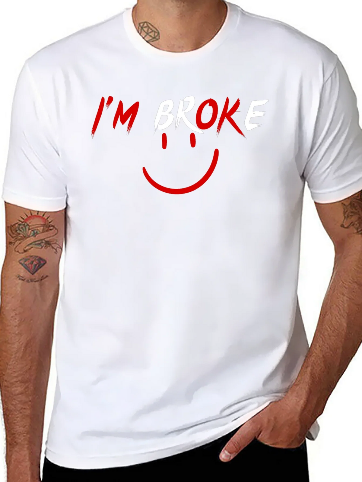 Im Broke T-Shirt - Funny Graphic Tee product image 10