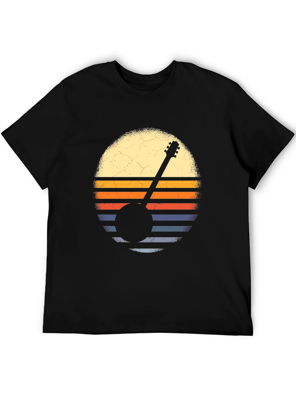 Vintage Banjo Sunset Graphic Tee product image 8