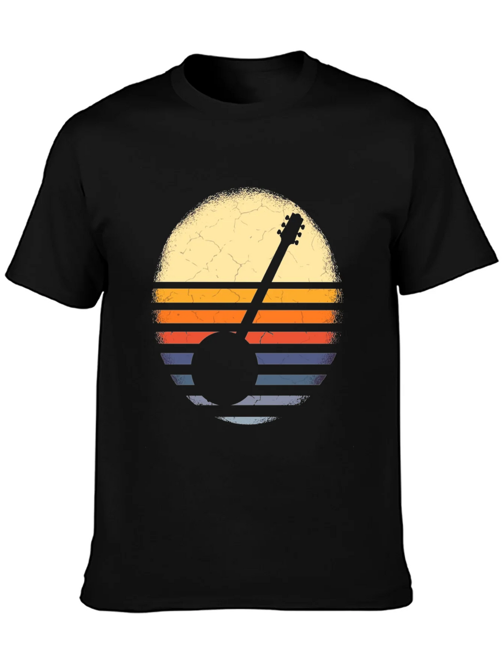 Vintage Banjo Sunset Graphic Tee product image 6