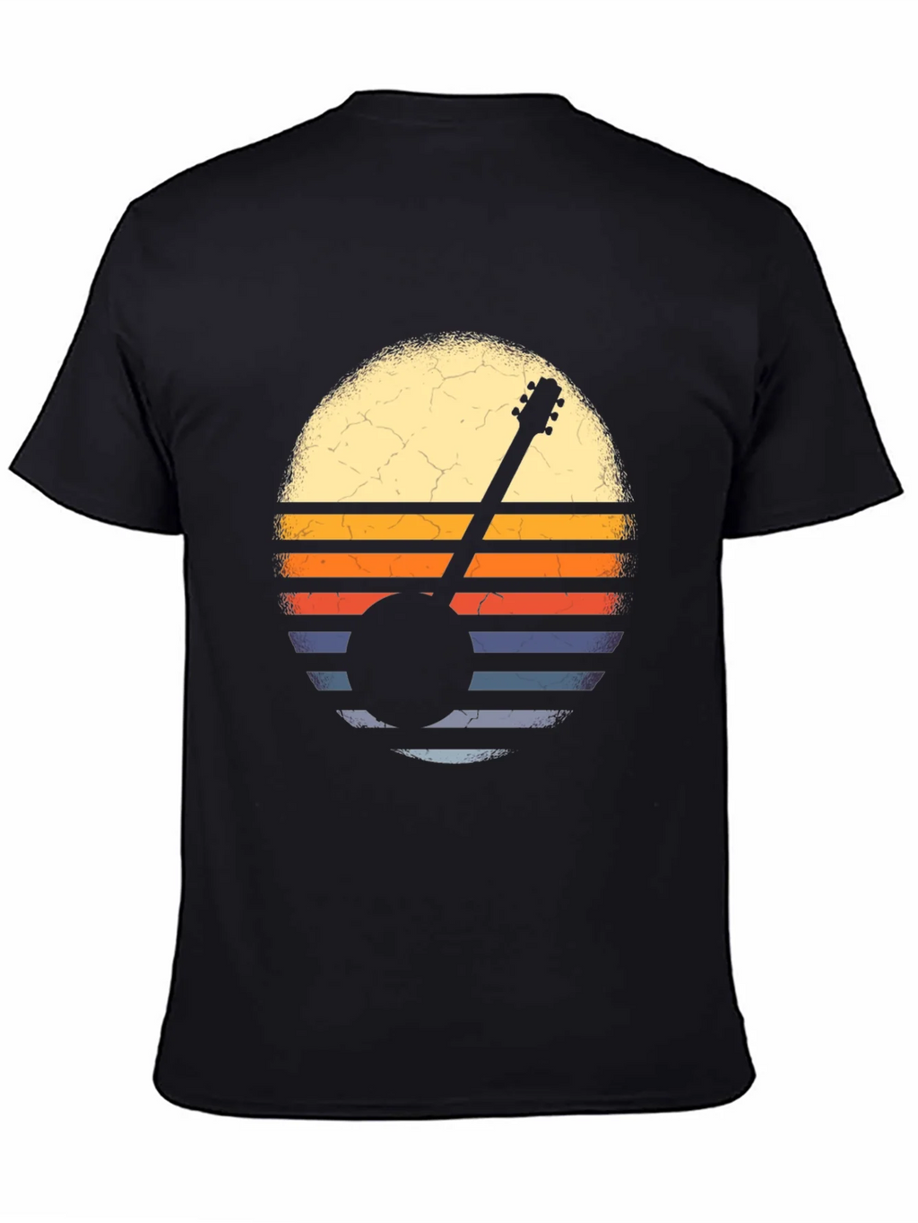 Vintage Banjo Sunset Graphic Tee product image 7