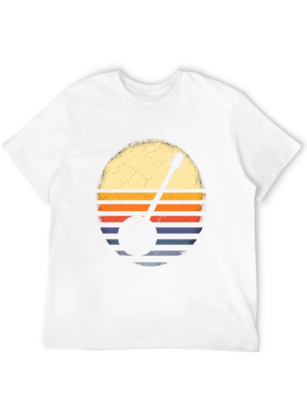 Vintage Banjo Sunset Graphic Tee product image 3