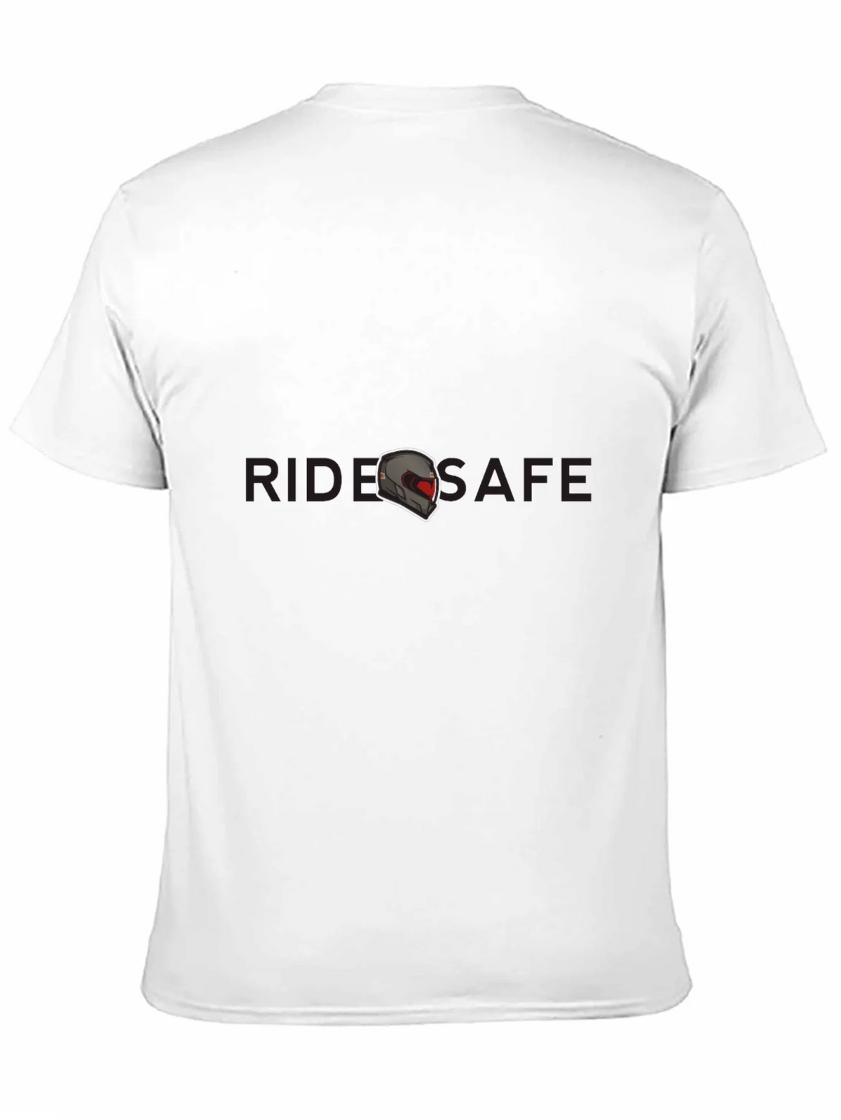 Ride Safe Graphic Tee - Black Crew Neck T-Shirt product image 2