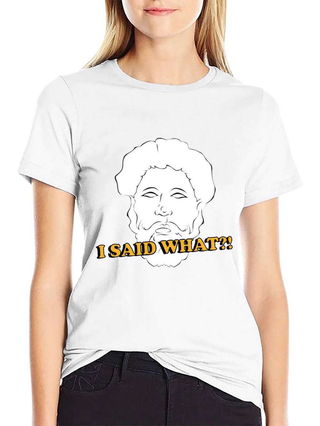 I Said What?! T-Shirt - Marcus Aurelius Graphic Tee product image 11