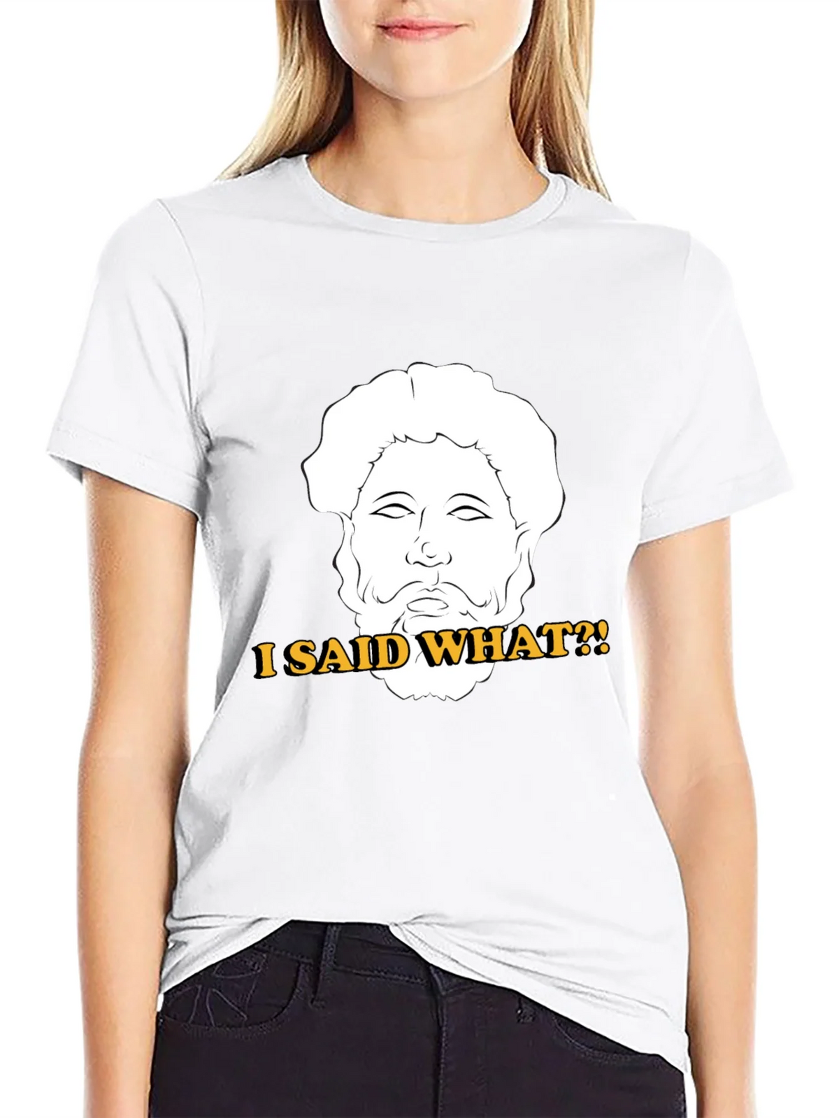 I Said What?! T-Shirt - Marcus Aurelius Graphic Tee product image 11