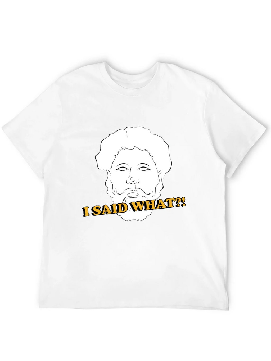 I Said What?! T-Shirt - Marcus Aurelius Graphic Tee product image 3