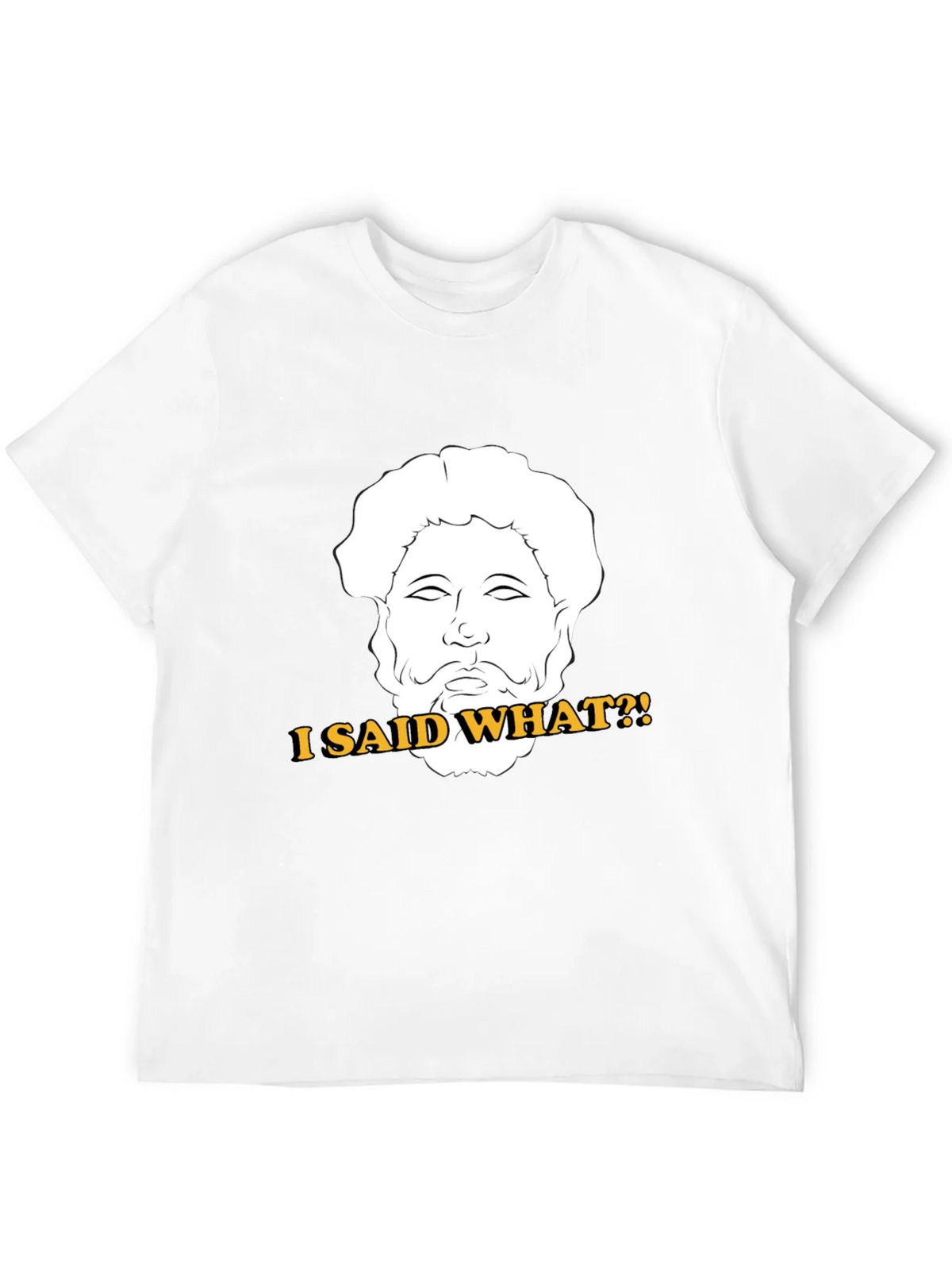 I Said What?! T-Shirt - Marcus Aurelius Graphic Tee product image 3