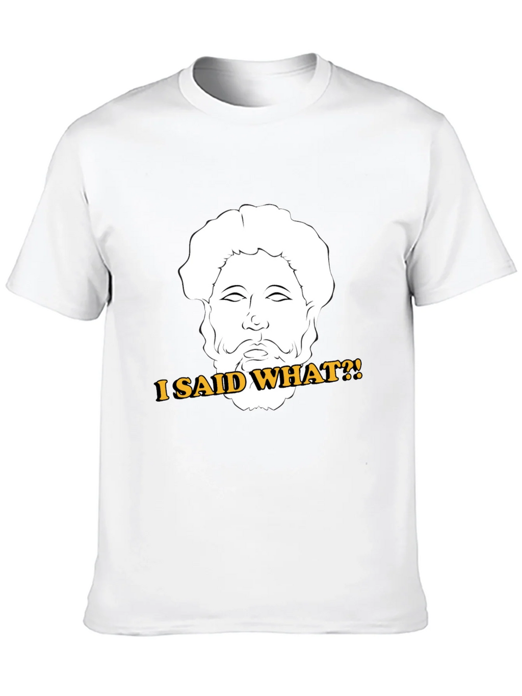I Said What?! T-Shirt - Marcus Aurelius Graphic Tee product image 12