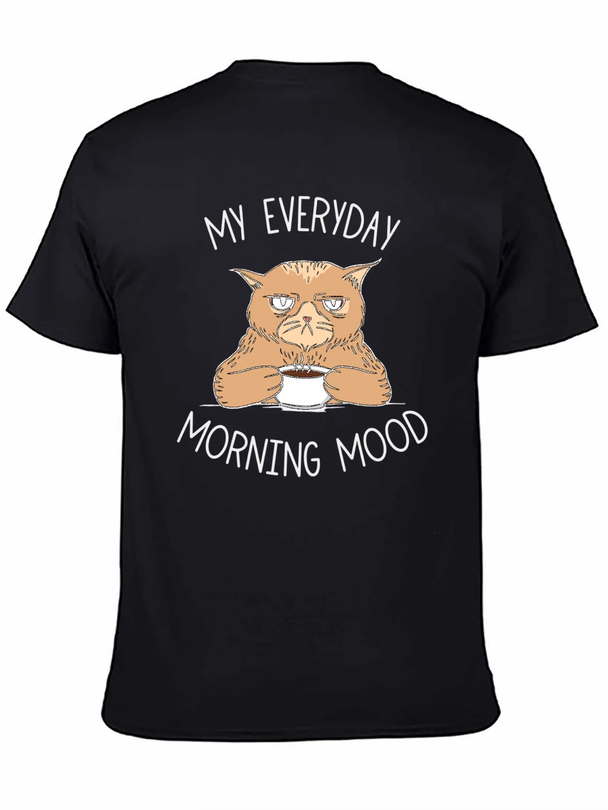Grumpy Cat Coffee T-Shirt - My Everyday Morning Mood product image 7