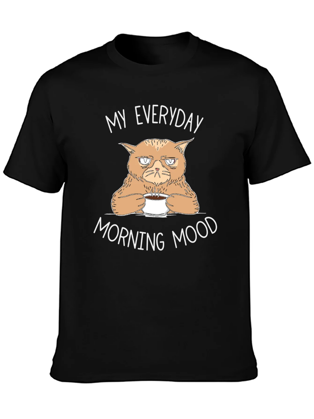 Grumpy Cat Coffee T-Shirt - My Everyday Morning Mood product image 6