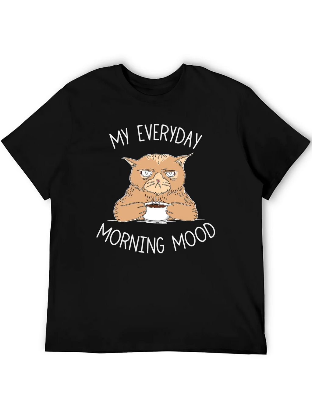 Grumpy Cat Coffee T-Shirt - My Everyday Morning Mood product image 8