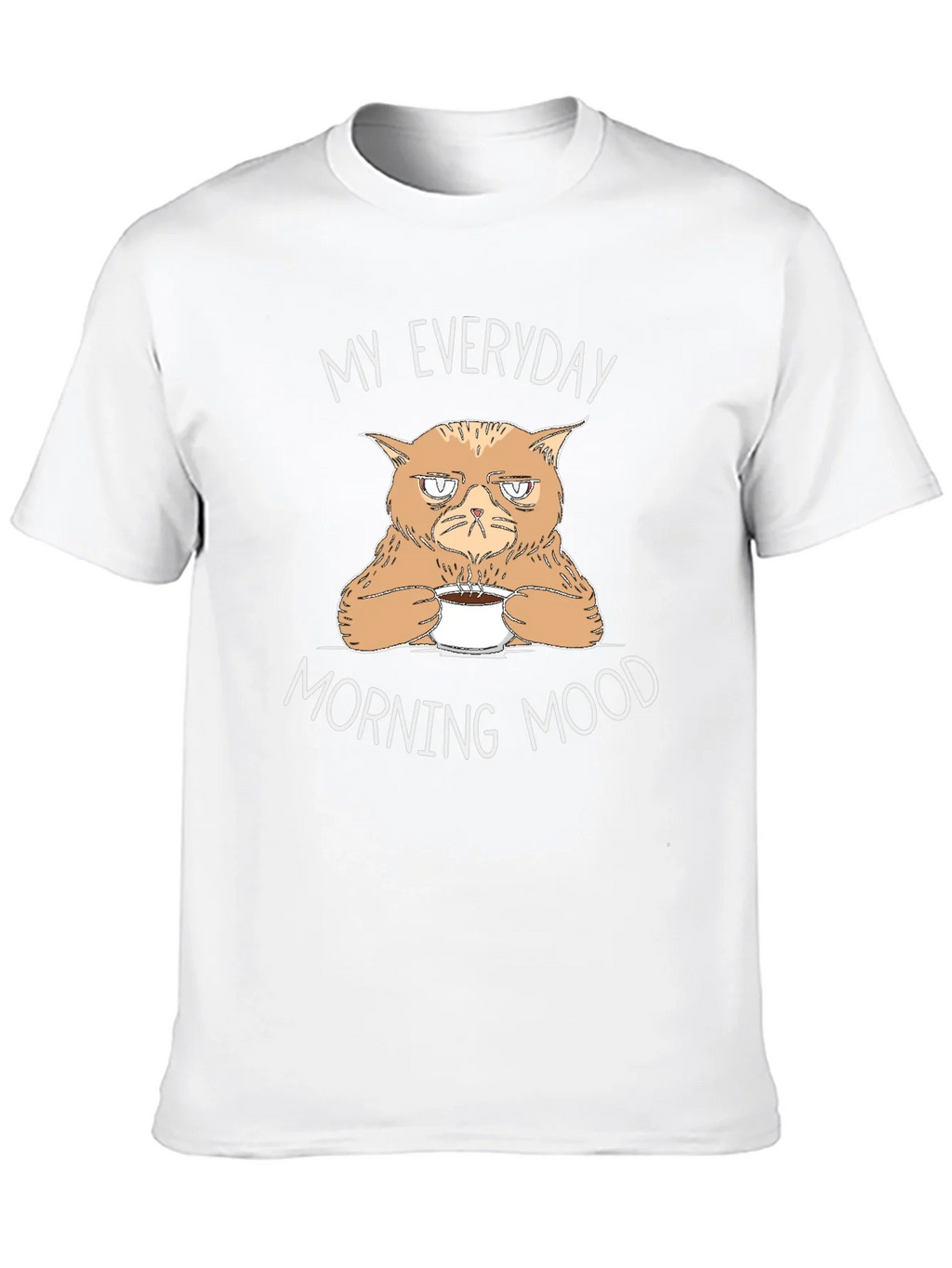 Grumpy Cat Coffee T-Shirt - My Everyday Morning Mood product image 12