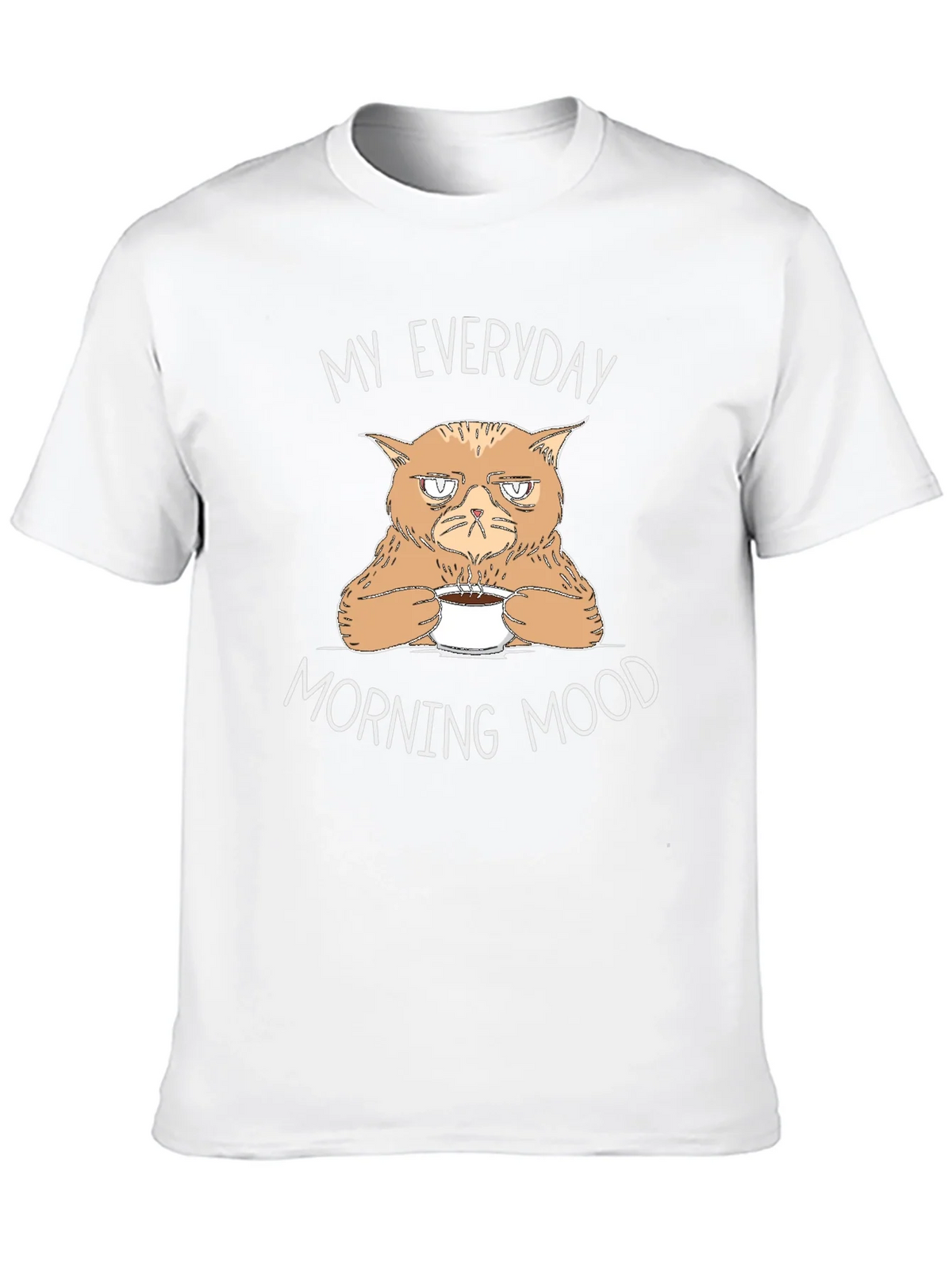Grumpy Cat Coffee T-Shirt - My Everyday Morning Mood product image 12