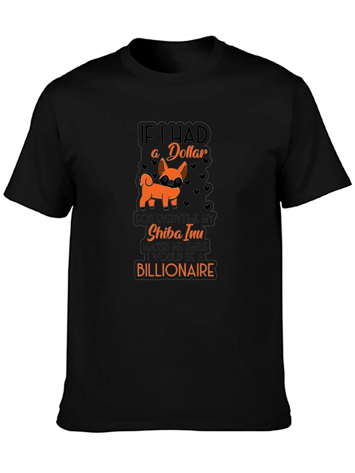 Shiba Inu Billionaire Graphic T-Shirt product image 6