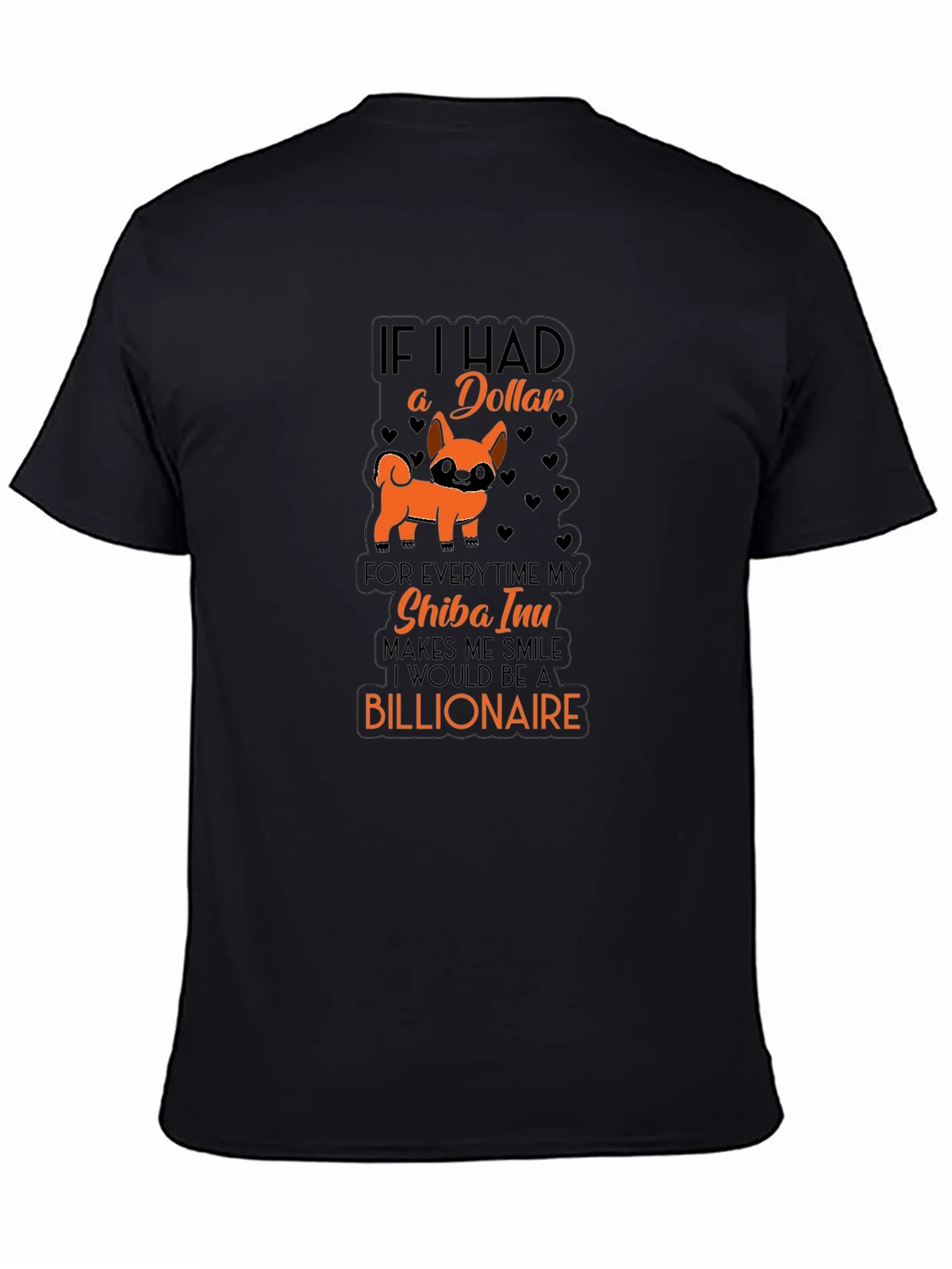 Shiba Inu Billionaire Graphic T-Shirt product image 7
