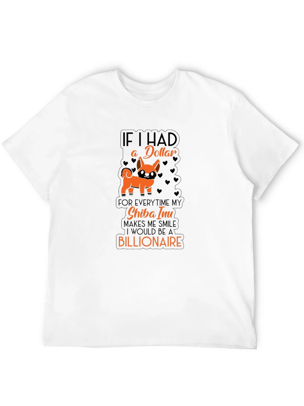 Shiba Inu Billionaire Graphic T-Shirt product image 3