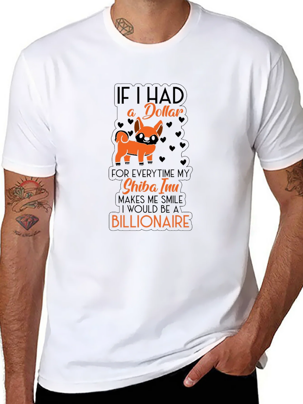 Shiba Inu Billionaire Graphic T-Shirt product image 10