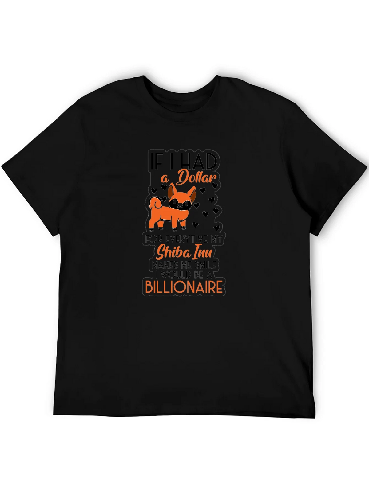 Shiba Inu Billionaire Graphic T-Shirt product image 8