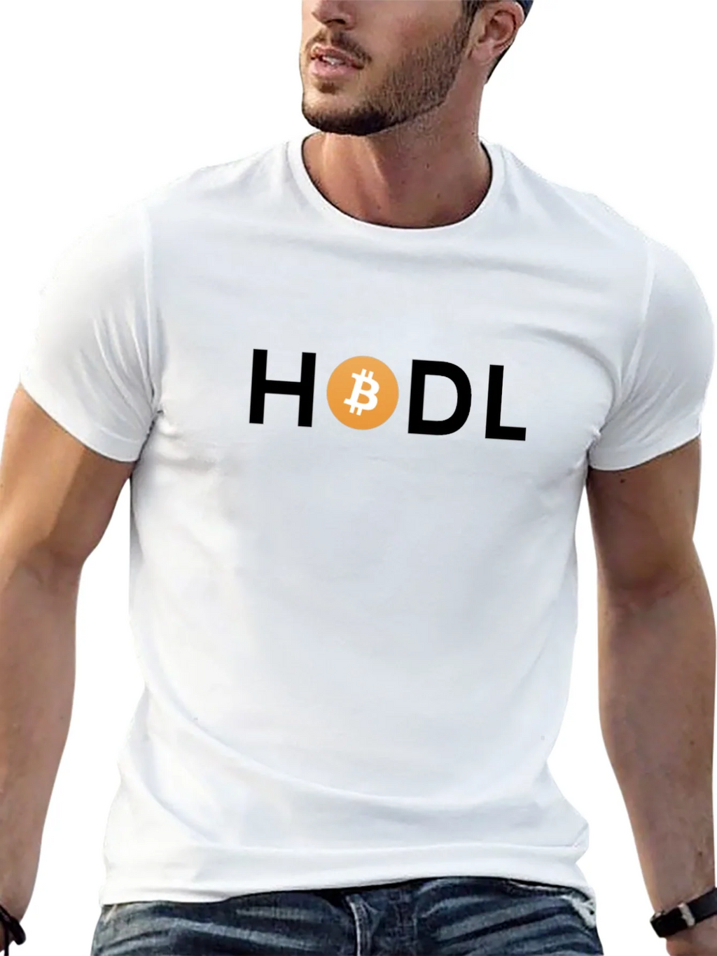 HODL Bitcoin Graphic T-Shirt product image 3