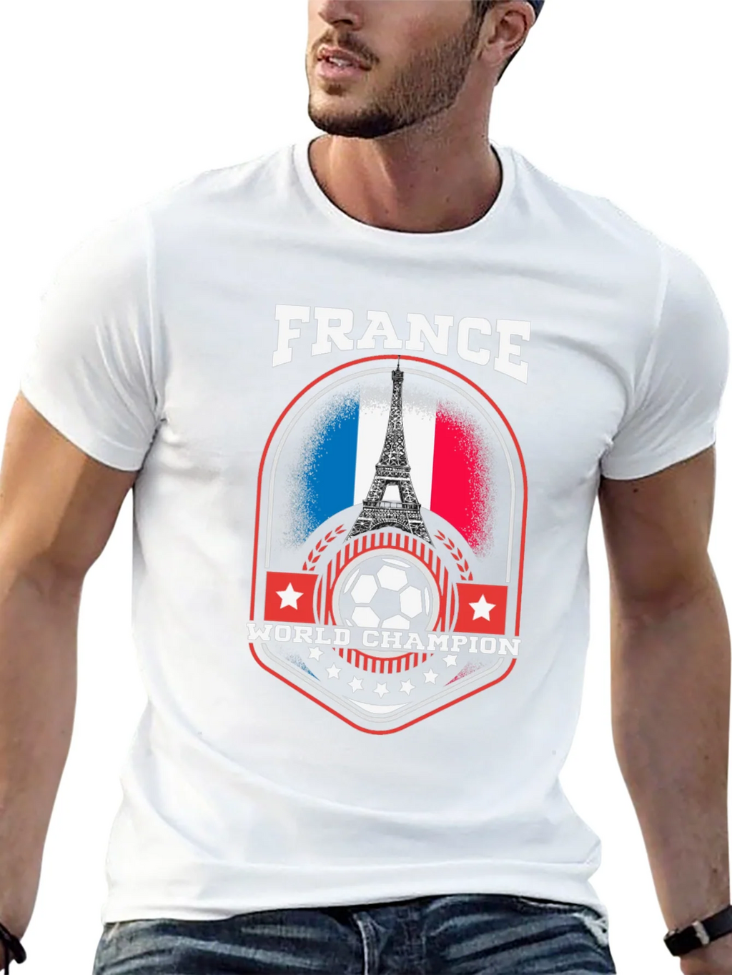 France World Champion Graphic Tee product image 4