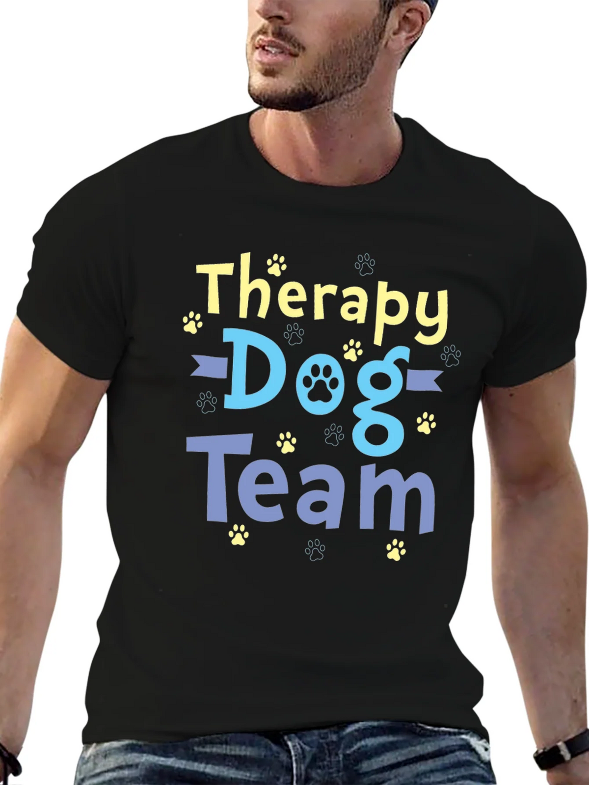 Therapy Dog Team Tee - Cute Pet Lover Shirt product image 9