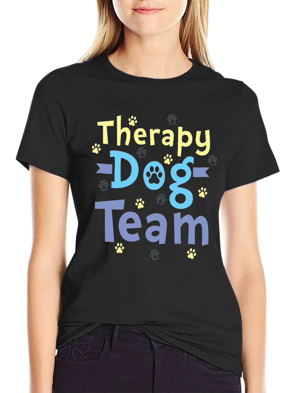 Therapy Dog Team Tee - Cute Pet Lover Shirt product image 5