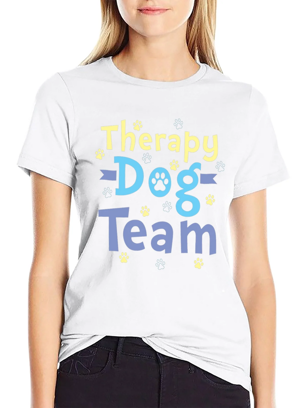 Therapy Dog Team Tee - Cute Pet Lover Shirt product image 11