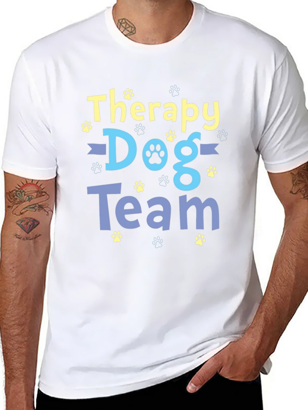 Therapy Dog Team Tee - Cute Pet Lover Shirt product image 10