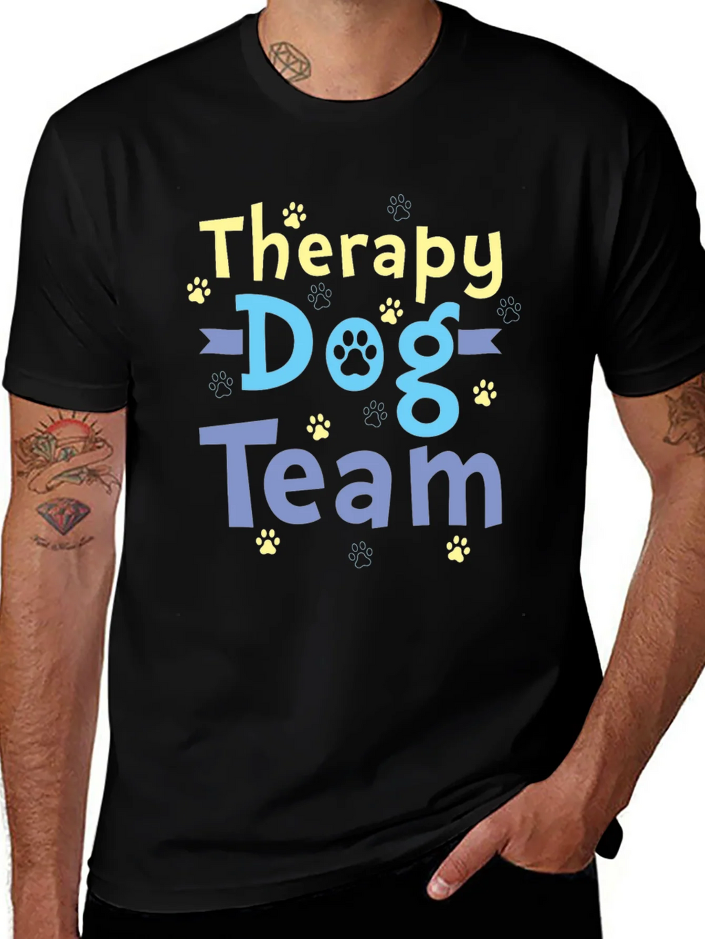 Therapy Dog Team Tee - Cute Pet Lover Shirt product image 1