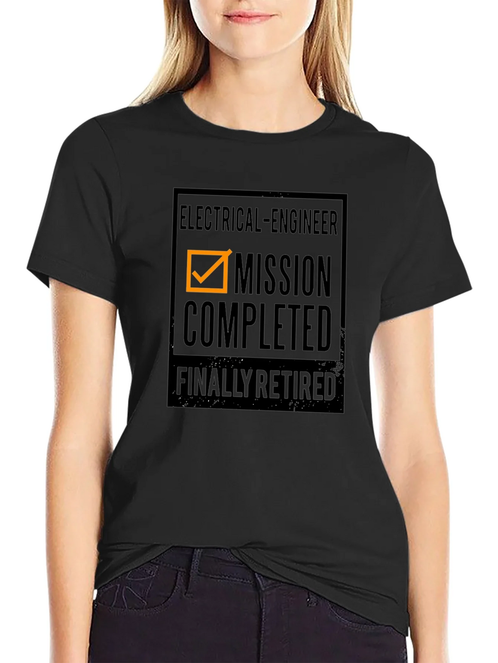 Electrical Engineer Mission Completed Retired T-Shirt product image 5