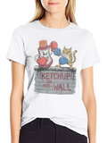 Ketchup on the Wall Graphic T-Shirt product image 1