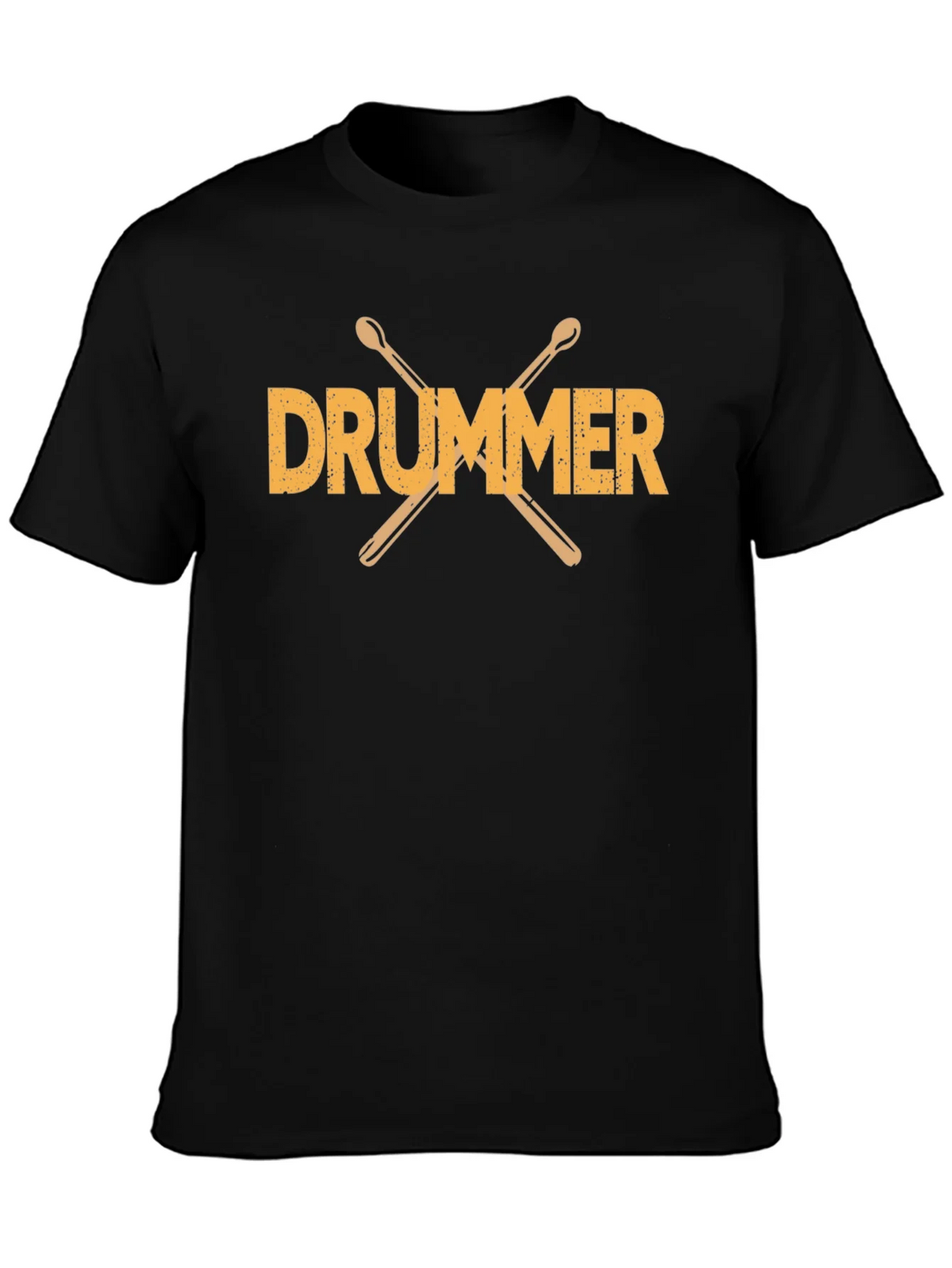 Drummer T-Shirt - Crossed Drumsticks Graphic Tee product image 6