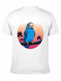 Parrot on Tropical Sunset T-Shirt product image 1