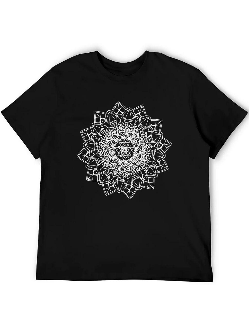 Geometric Mandala Graphic Tee - Modern Style product image 8