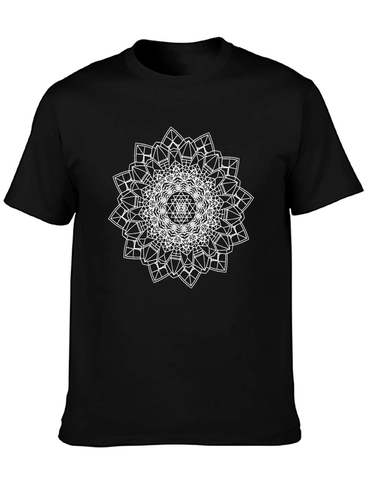 Geometric Mandala Graphic Tee - Modern Style product image 6