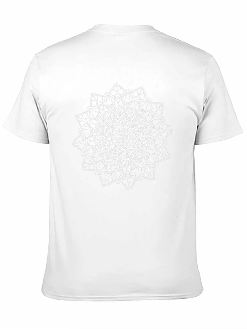 Geometric Mandala Graphic Tee - Modern Style product image 2