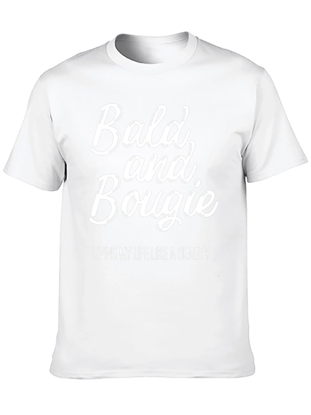 Bald and Bougie T-Shirt - Unisex Graphic Tee product image 8