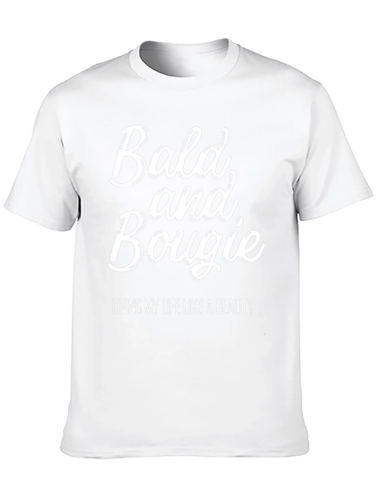 Bald and Bougie T-Shirt - Unisex Graphic Tee product image 8