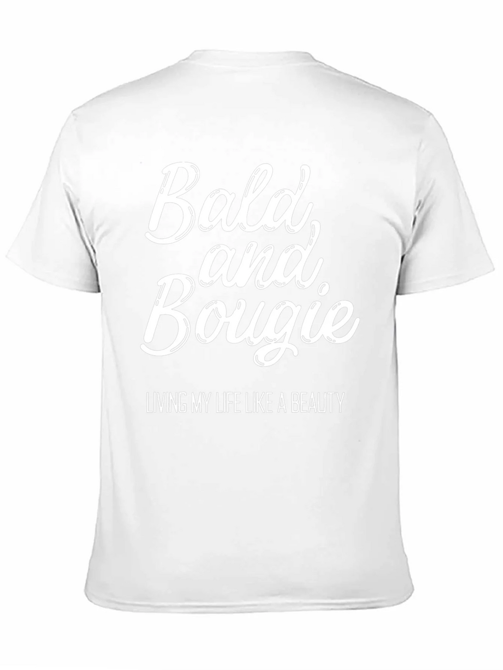 Bald and Bougie T-Shirt - Unisex Graphic Tee product image 2