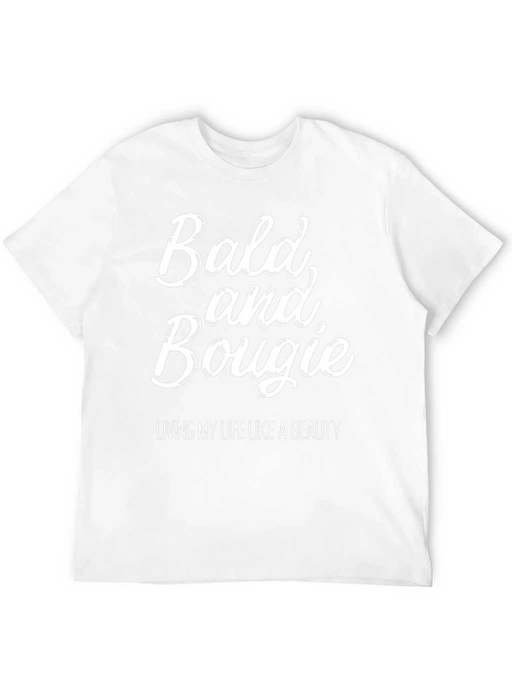 Bald and Bougie T-Shirt - Unisex Graphic Tee product image 3