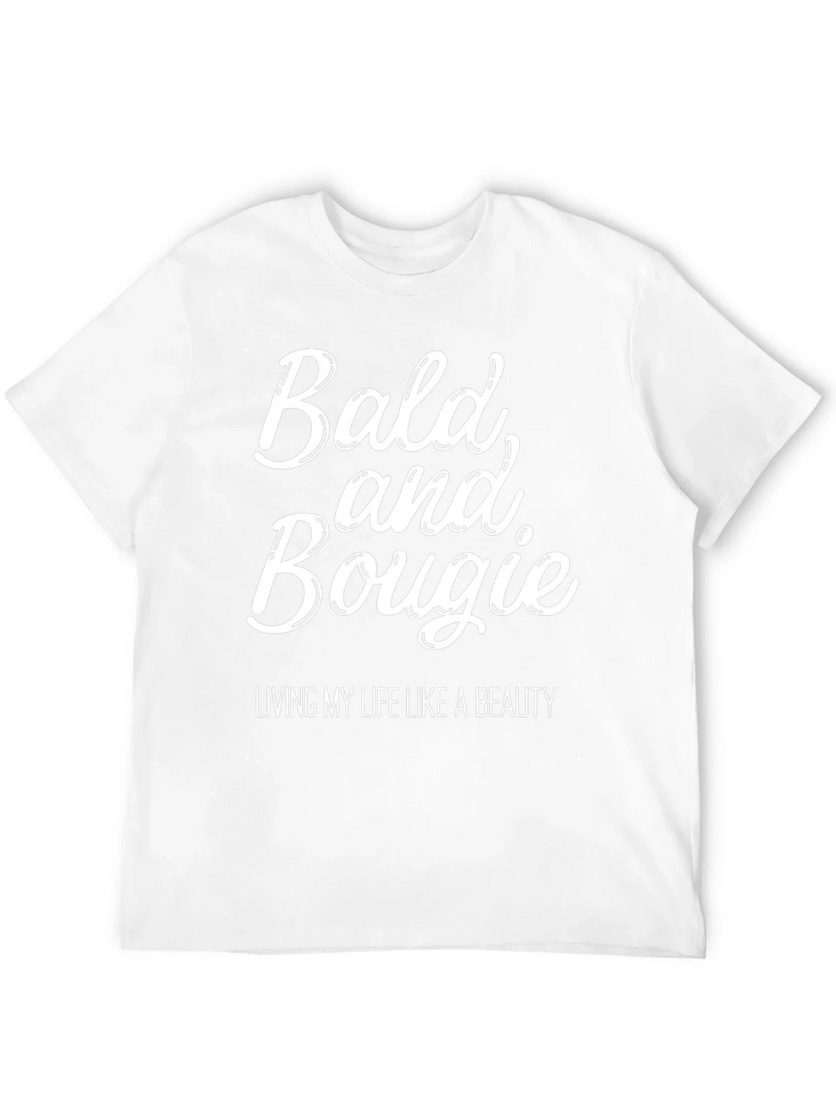 Bald and Bougie T-Shirt - Unisex Graphic Tee product image 3