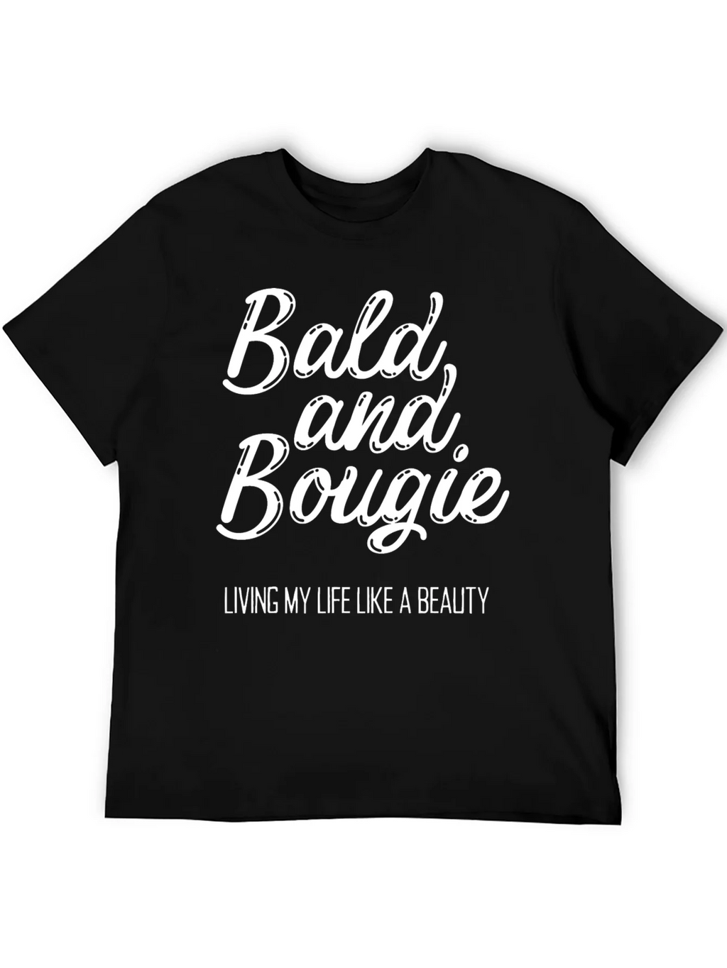 Bald and Bougie T-Shirt - Unisex Graphic Tee product image 6