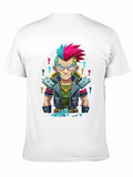 Edgy Cartoon Punk T-Shirt product image 1